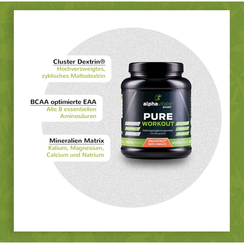 Pure Intra Workout Shake - Cluster Dextrin + EAA +