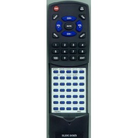 Replacement Remote Control for SANSUI TVS2746, TVS2746B, TVS2746A, TVS2746C, TVS2745