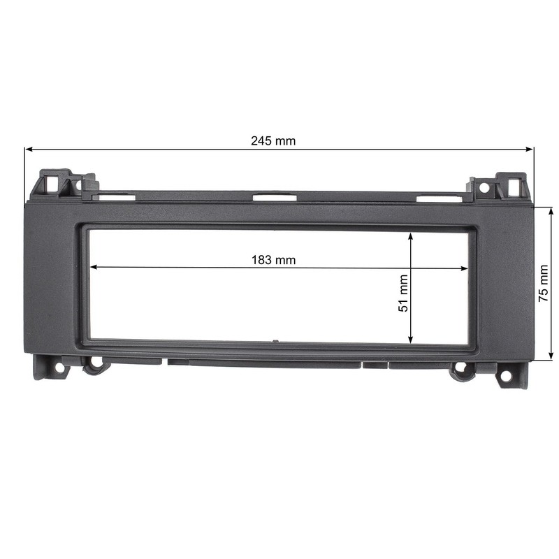 Facia Adaptor for Mercedes A Class W169 B Class W245