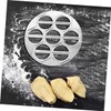 Zerodeko 2pcs Dumpling Maker Aluminum Mold Versatile Ravioli Wonton Press