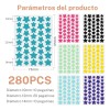 280pzs Mascarillas Estrella Acne