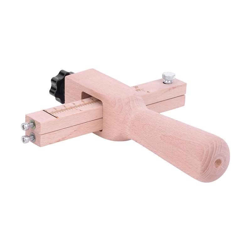Leather Belt Cutter, Leather Adjustable Wooden Strip Cutter Tool Strap