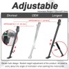 Xitomer 0-2.5 inch Motorcycle Adjustable Kickstand Fit for YZ250FX YZ450FX
