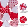 Joyfol Day Valentine’s Day Table Runner 14x69 Inch, Cutwork Embroidered