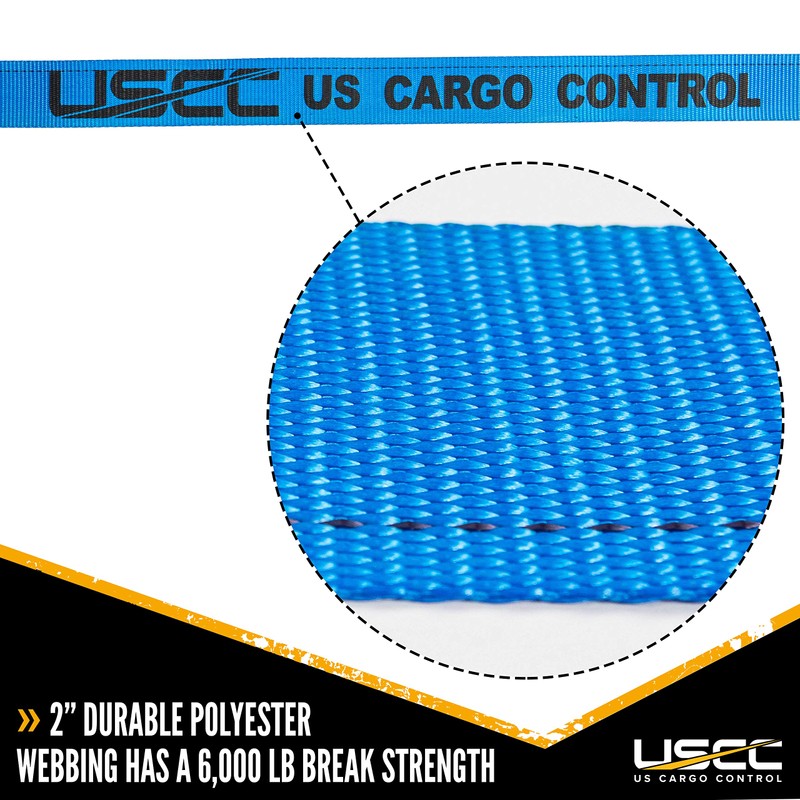 US Cargo Control E Track Cam Buckle Strap - 2
