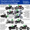 Gears Canada Premium Motorcycle Cover Xl/extra-Large