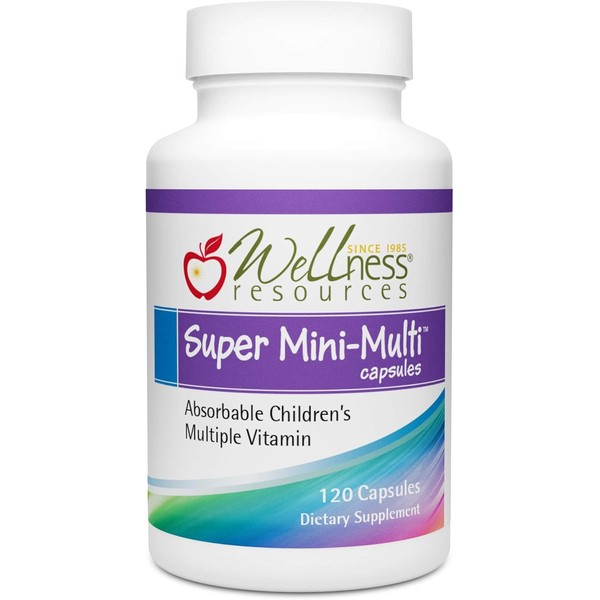 Super Mini-Multi - Kids' Multivitamin Capsules with Methyl Folate, Methyl