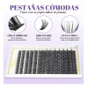 Kit De Extensiones De Pestañas 5 Discos, Gran Capacidad