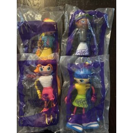 McDonald's MCDONALDS HAPPY MEAL BETTY SPAGHETTY COMPLETE SET  Of 4, 2002, 2003 NIP