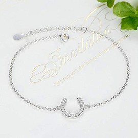 Gold Gala Adjustable Bracelet 925 Sterling Silver Girls Women, Silver