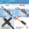 EXVITAL Boat tie Down Straps to Trailer 1"×4' transom Straps