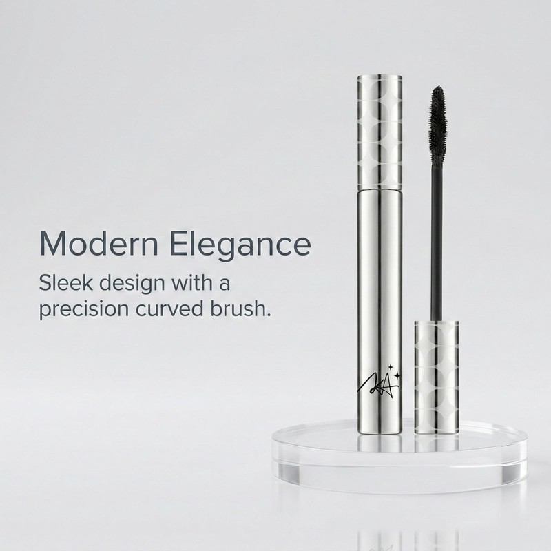 Slender Curl Styling Mascara Black - Waterproof Lengthening Volumising Formula