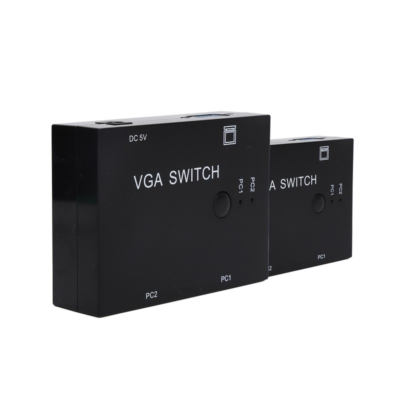 VGA Switcher 2 Input +1 Output MultiComputer Host Converter 2