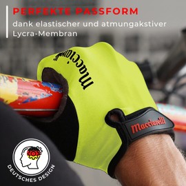 MACCIAVELLI Cycling Gloves Men Women Long MTB Gloves Full Finger Touchscreen Cycling Gloves Summer for Road Bike and Mountain Bike
