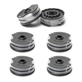 SIGANDG Pack of 6 Spool Cutters for Parkside, Replacement Spool Grass Trimmer for Lidl Parkside PRT 550 A1/A3, PRTA 20-Li A1/B2/C3, PRT 300 A1-10 m Diameter 1.6 mm