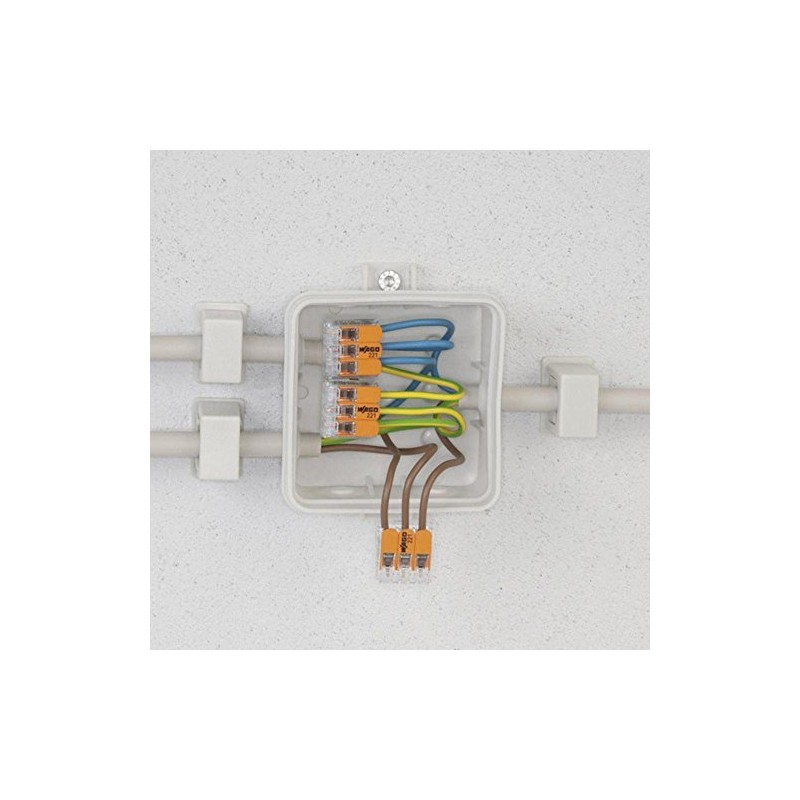 Wago 221-412 Lever-Nuts 2 Conductor Compact Connectors 200 PK