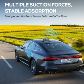 PLEASANTLY Starlink Mini Aluminum Alloy RV Bracket, Gen3/V3 Base Magnetic Roof Mount Accessories