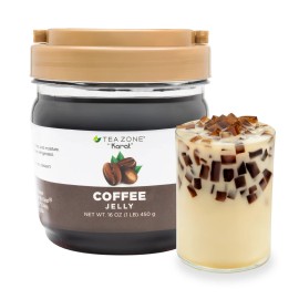 Tea Zone Coffee Jelly (B2025,1 lb) for Boba/Milk Tea or Smoothies