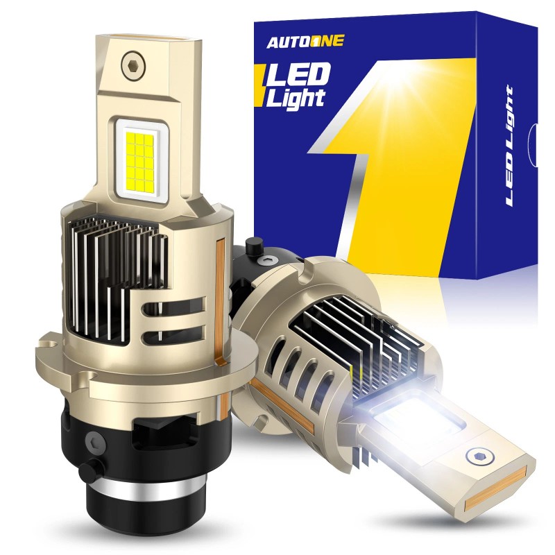 AUTOONE 2X D2S LED Headlight Bulb Replace HID Xenon Super