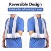 Arm Sling Adjustable Shoulder Support Sling (Purple)