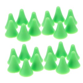 SHINEOFI Stitch Stoppers for Knitting Needles 30pcs Rubber Cap Protectors Knitting Needle Tips Covers Crochet Markers
