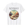 Norway scenery Art Deco T-Shirt