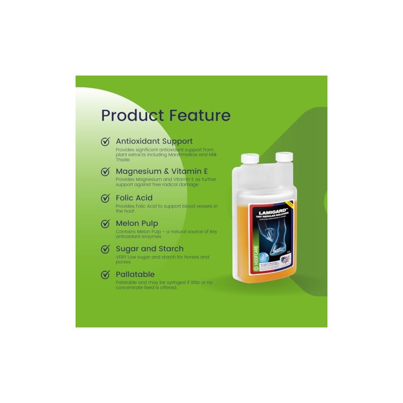 Equine America Horse & Pony Lamigard Liquid Supplement Solution