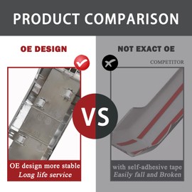 TQPONLY Interior Inner Door Handle Cover Trim | Fits 2015-2020 Ford F150 SuperCrew Truck Accessories Replacement | 1 Set Front and Rear Door Armrest Pull Handle (Chrome)