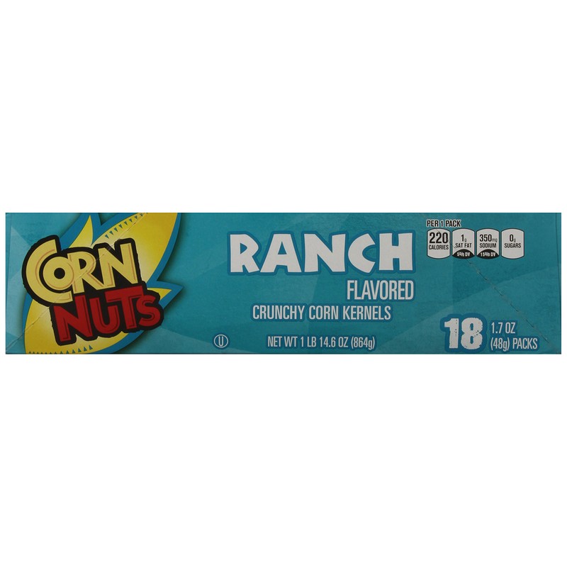 Corn Nuts Ranch Crunchy Corn Kernels (54 Bags, 3 Packs