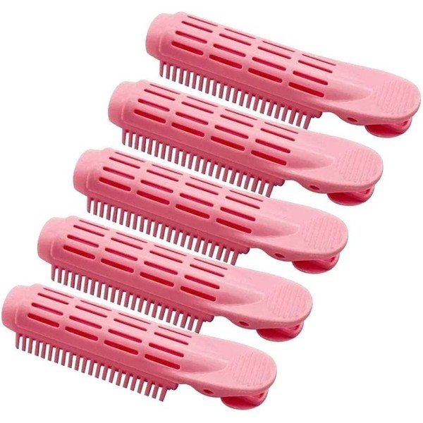 5Pcs Pink Volumizing Hair Root Clip Natural Fluffy Hair Root