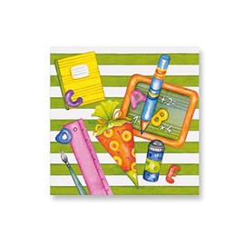 JET PAPIER GMBH Servietten 33x33cm 20 St. Benvenuti Alla Scuola