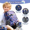 FlowFly Kids Backpack for Toddler Boys Girls, Simple Lightweight Bookbag