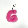 Alphapals® 4" Plush Letter G Keychain - Color: Ruby Red