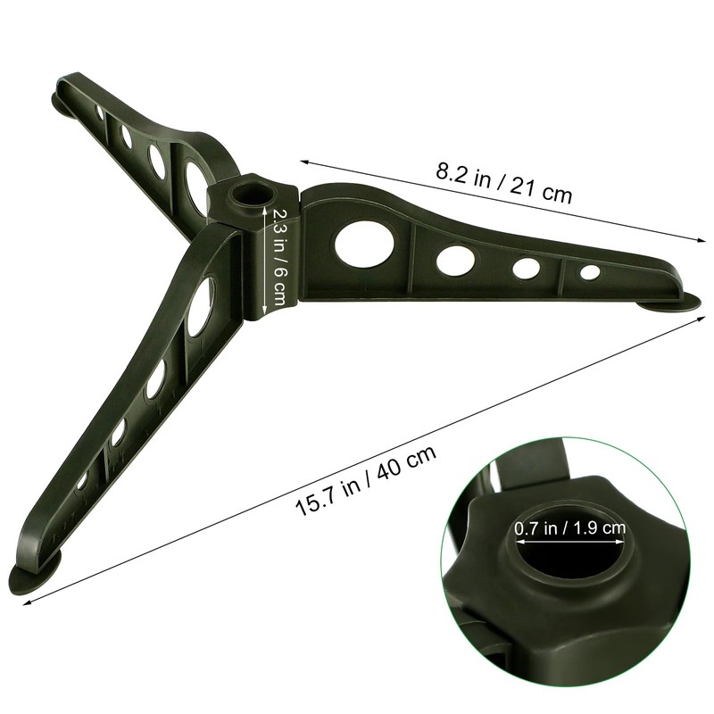 Homoyoyo Artificial Xmas Tree Base Stand,DIY Xmas Tree Holder Christmas