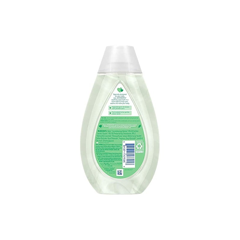 Johnsons Baby Soothing Vapor Bath 13.6 Ounce (400ml) (2 Pack)