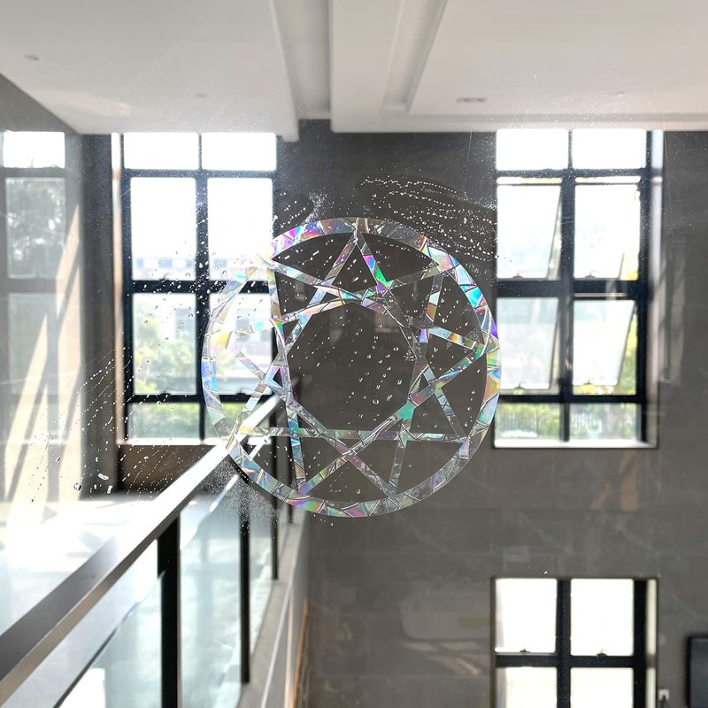 Prism Window Stickers for Bird Strikes, Anti-Collision Stickers, Prevent Birds