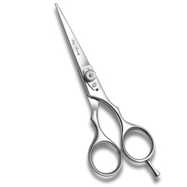 Wishbeauty 6" Inches Hairdressing Barber Hair Scissor for Professional Hairdressers Barbers Stainless Steel Hair Cutting Shears - for Salon Barbers, Men, Women, Children and Adults