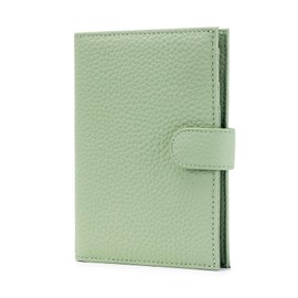 Genuine Leather Travel Passport Holder, Ultra-Thin Passport Book Holder With Cash Compartment and Zipped Coin Pocket, Passport holders suitable for international travel