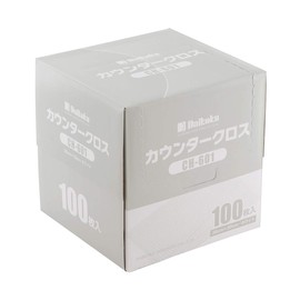 Daikoku Industrial Co., Ltd. Countercloth, 13.8 x 13.8 inches (35 x 35 cm), 100 Pieces, CH-601, White