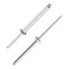 JIANDAXIN 30Pcs Stainless Steel Extra Long Blind Rivets, Long-Shaft Split