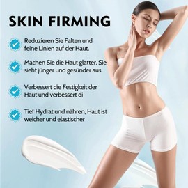 Shefave Hautstraffende Jugendbutter, Anti-Falten Körper Creme, Skin Firming Body Butter, Anti Aging Moisturizer, Straffende Creme für Lose Haut, Verbessert Fältchen, 2er Pack