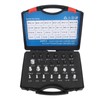 26 PCS Nut Bolt Thread Checker High Accuracy Carbon Steel