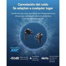 Auriculares Intraurales Baseus Bp1 Pro Bt6.0, Anc, Ip55, 55h