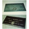 Refinish your Bronze Statues and grave markers protective Clear Bronze