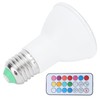 10W RGBW Spotlight with Timing Remote Control E27 Color Changing
