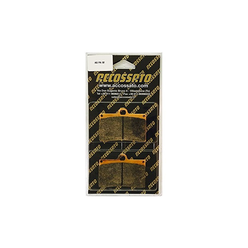 ACCOSSATO Brake Pad agpa32or, Cagiva > 125 PLANET, 125 (1997)