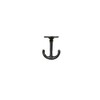 Dulton Iron Parts Ceiling Hook, Antique Black, Height 3.0 x Width 2.4 x Depth 1.9 inches (75 x 60 x 48 mm), CEILING HOOK BLK S355-89ABK