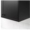 IKEA New IKEA KUNGSBACKA Chamfer Deco Molding Strip Black Anthracite