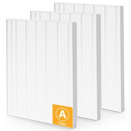 115115 Replacement Filters A Size 21 for Winix PlasmaWave 5300-2, C535, 6300, 5300, 6300-2, P300, AM90, 9000, 5000, 5000B, C909, 9800 Air Purifier, 3 True HEPA Filters