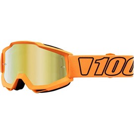 100% Accuri 50200-002-02 Goggles, Motorbike, Gold/orange